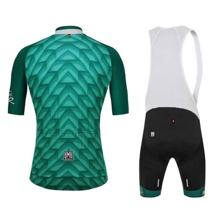 Conjunto corto de ciclismo Santini: comodidad y estilo para tus rutas