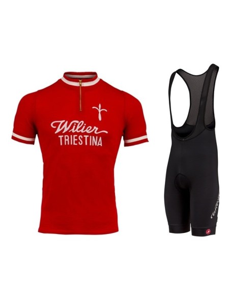 Conjunto de ciclismo corto Wilier para disfrutar del verano en la bici
