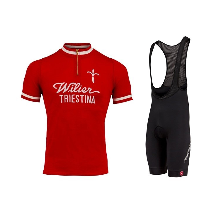 Conjunto de ciclismo corto Wilier para disfrutar del verano en la bici