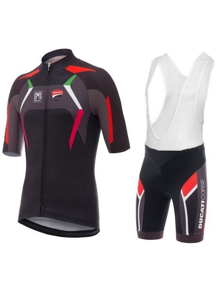 Conjunto corto de ciclismo Ducati: comodidad y estilo para tus rutas de verano