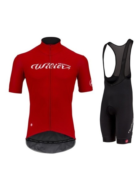 Conjunto corto de ciclismo Wilier: comodidad y frescura para tus paseos de verano