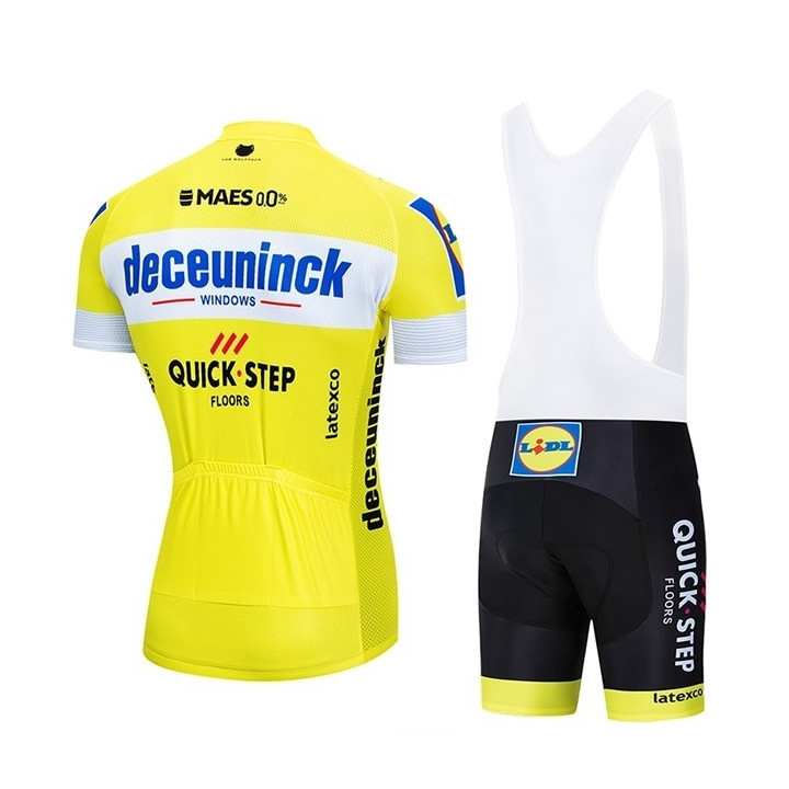 Equipación de ciclismo Quick Step para un verano cómodo y fresco