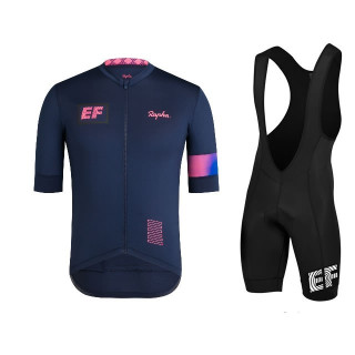 Conjunto corto de ciclismo EF Education First: comodidad y estilo para tus paseos