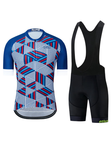 Conjunto de ciclismo corto Etixx: comodidad y frescura para tus rutas