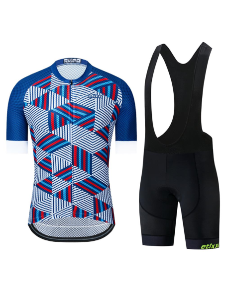 Conjunto de ciclismo corto Etixx: comodidad y frescura para tus rutas