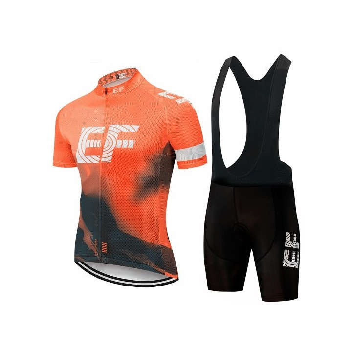 Conjunto corto de ciclismo EF Education First: comodidad y estilo para tus paseos