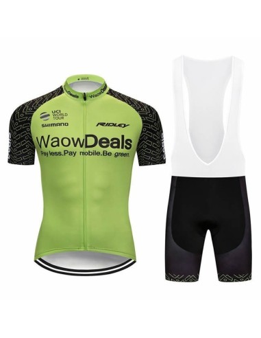 Conjunto de ciclismo corto WaowDeals: comodidad y estilo para tus rutas
