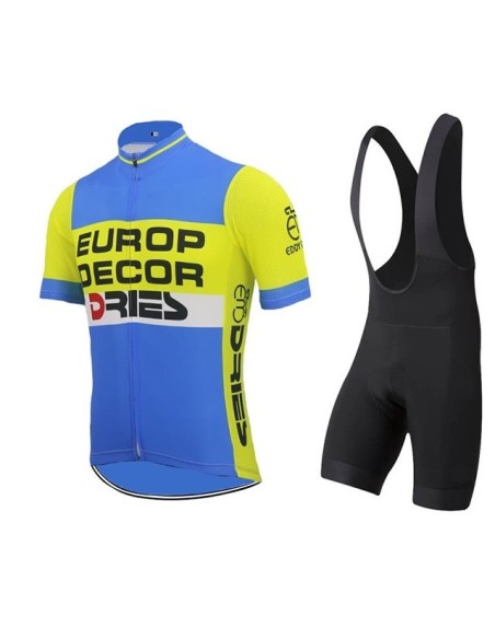 Conjunto de ciclismo corto Europ Decor: comodidad y estilo para tus rutas