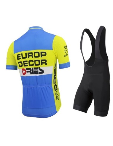 Conjunto de ciclismo corto Europ Decor: comodidad y estilo para tus rutas