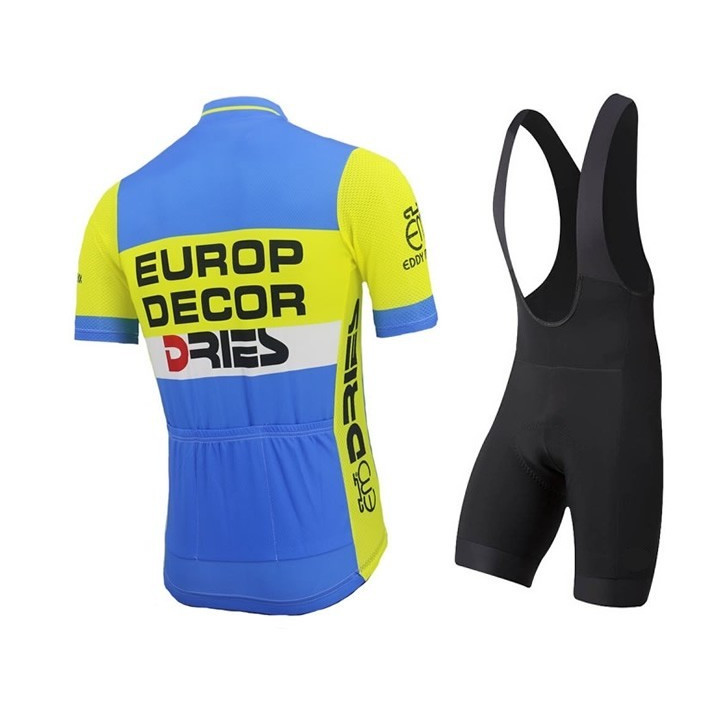 Conjunto de ciclismo corto Europ Decor: comodidad y estilo para tus rutas