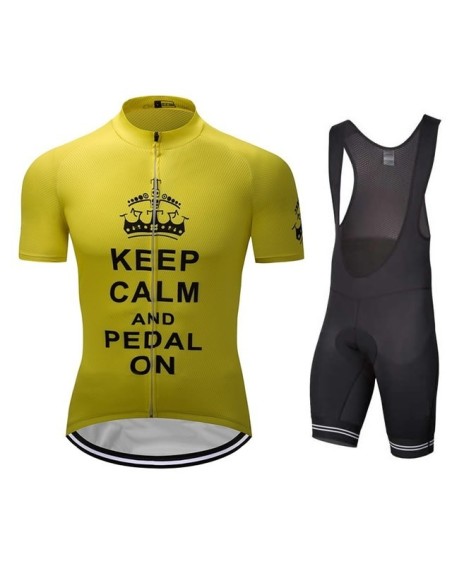 Equipación de ciclismo Keep Calm: comodidad y frescura para tus rutas