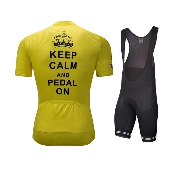 Equipación de ciclismo Keep Calm: comodidad y frescura para tus rutas