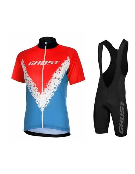 Conjunto de ciclismo Ghost: comodidad y estilo para tus rutas en verano