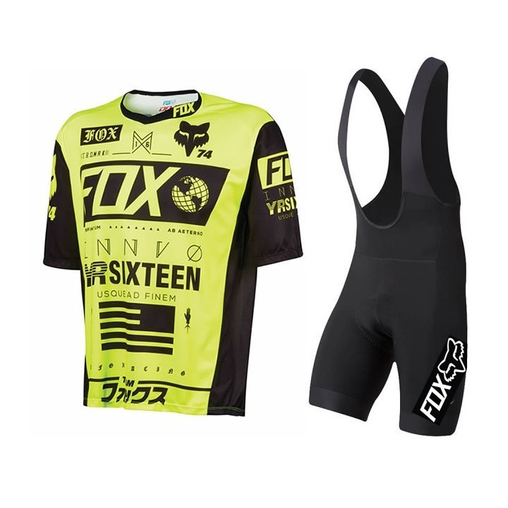 Equipación de ciclismo Fox: comodidad y estilo para tus rutas en verano