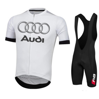 Conjunto corto de ciclismo Audi: comodidad y estilo para tus rutas