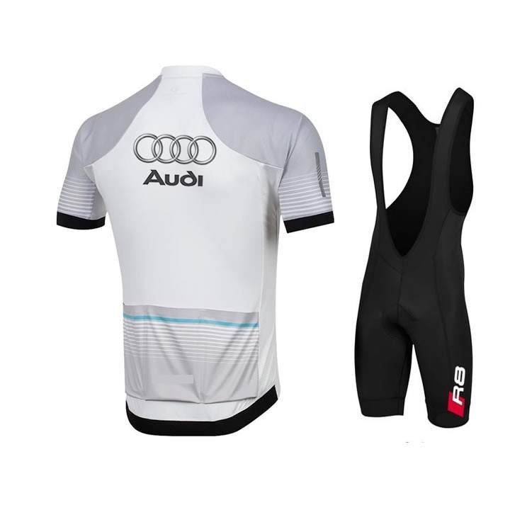 Conjunto corto de ciclismo Audi: comodidad y estilo para tus rutas