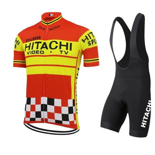 Conjunto corto de ciclismo Hitachi: calidad y comodidad para tus rutas