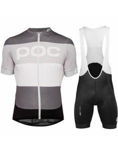 Conjunto corto de ciclismo Poc: comodidad y frescura para tus rutas