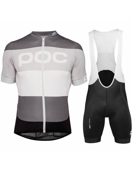 Conjunto corto de ciclismo Poc: comodidad y frescura para tus rutas