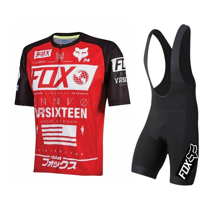 Conjunto corto de ciclismo Fox: comodidad y frescura para tus paseos