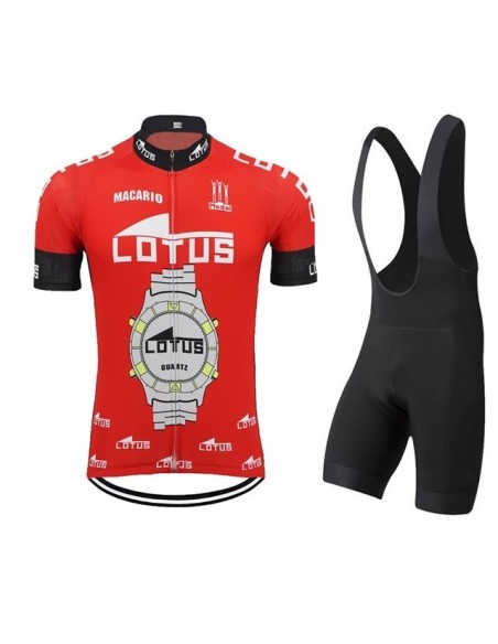 Conjunto de ciclismo corto Lotus para un verano cómodo y fresco