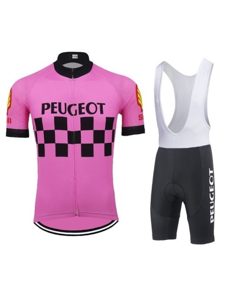 Conjunto de ciclismo Peugeot: comodidad y estilo para tus paseos de verano