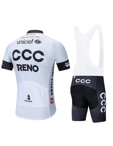 Conjunto corto de ciclismo CCC: comodidad y frescura para tus rutas