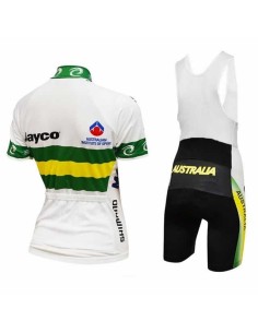 Conjunto de ciclismo corto Australia: comodidad y estilo para tus pedaleos 2