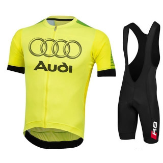 Conjunto corto de ciclismo Audi: comodidad y estilo para tus paseos