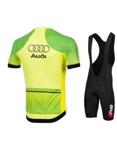 Conjunto corto de ciclismo Audi: comodidad y estilo para tus paseos 2
