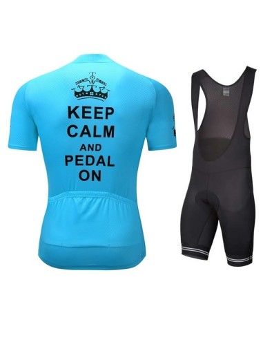Conjunto corto de ciclismo Keep Calm: comodidad y frescura para tus rutas