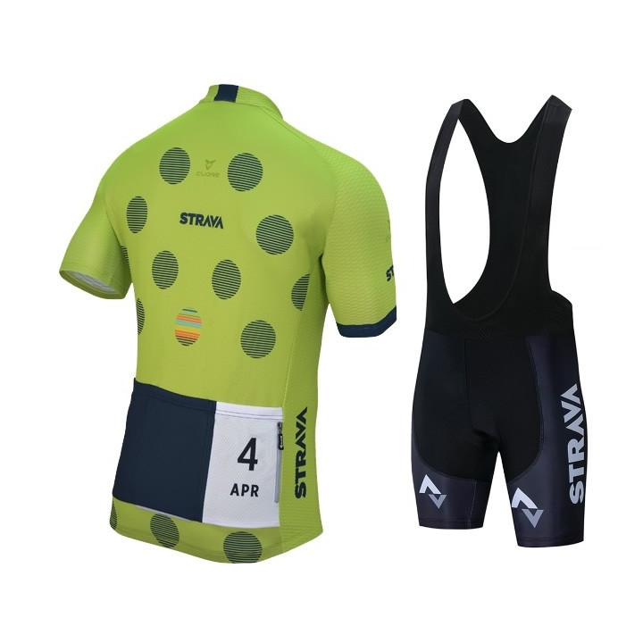 Conjunto corto de ciclismo Strava para un verano cómodo y fresco