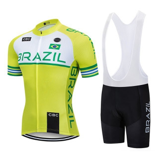 Conjunto de ciclismo corto Brasil: comodidad y frescura para tus paseos
