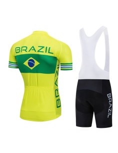 Conjunto de ciclismo corto Brasil: comodidad y frescura para tus paseos 2