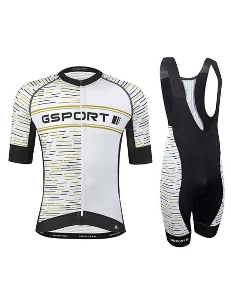 Conjunto de ciclismo corto GSport: comodidad y frescura para tus rutas