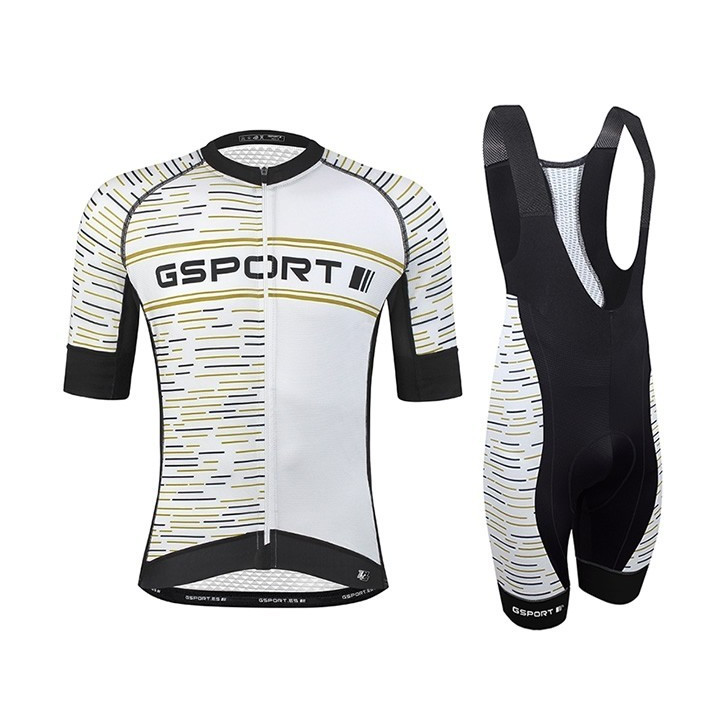 Conjunto de ciclismo corto GSport: comodidad y frescura para tus rutas