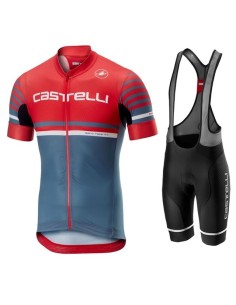 Conjunto de ciclismo corto Castelli: comodidad y estilo para tus rutas