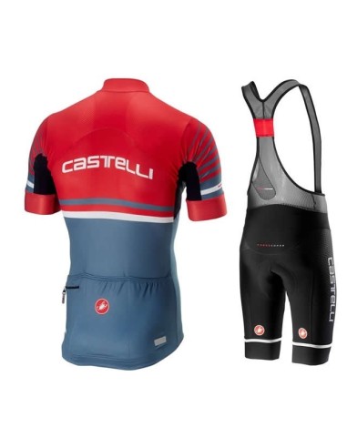 Conjunto de ciclismo corto Castelli: comodidad y estilo para tus rutas