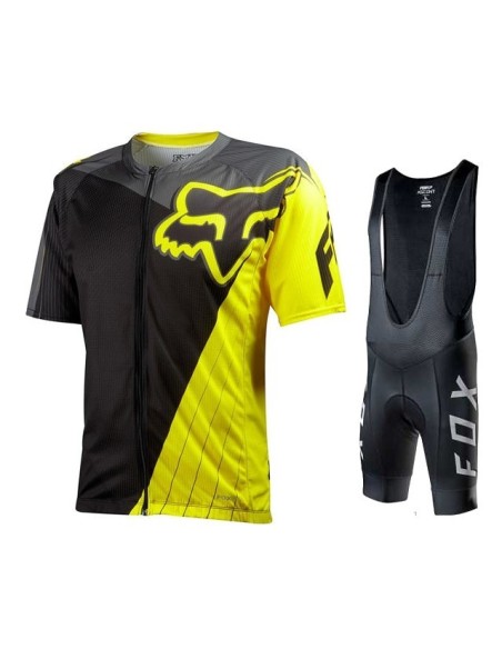 Conjunto de ciclismo Fox: comodidad y estilo para tus rutas de verano