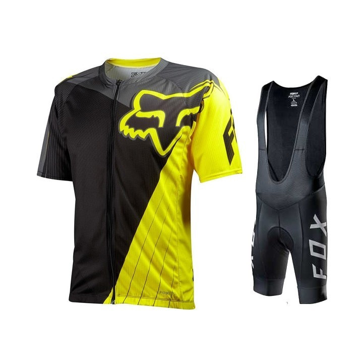 Conjunto de ciclismo Fox: comodidad y estilo para tus rutas de verano