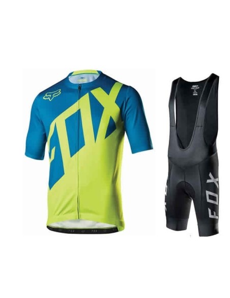 Conjunto de ciclismo Fox: comodidad y estilo para tus rutas de verano