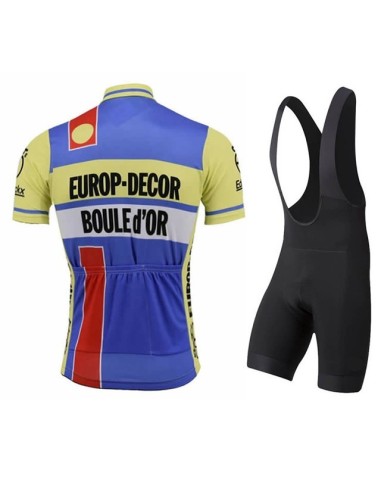 Conjunto corto de ciclismo Europ Decor: comodidad y calidad para tus paseos