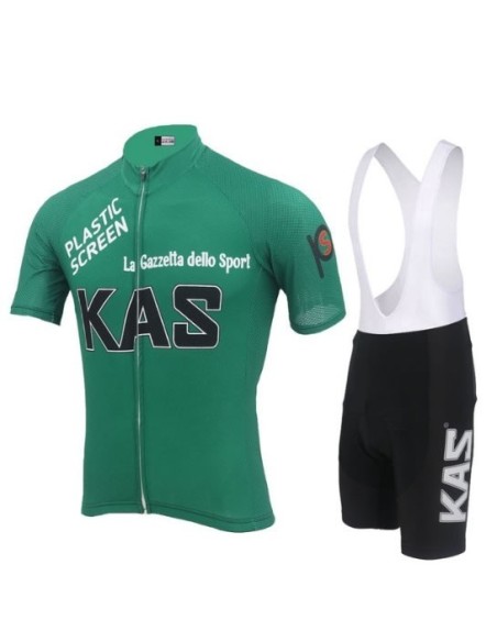Conjunto de ciclismo corto Kas: comodidad y estilo para tus paseos de verano