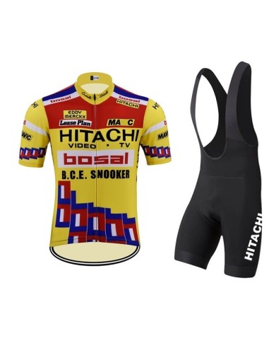 Equipación de ciclismo Hitachi: comodidad y frescura para tus rutas