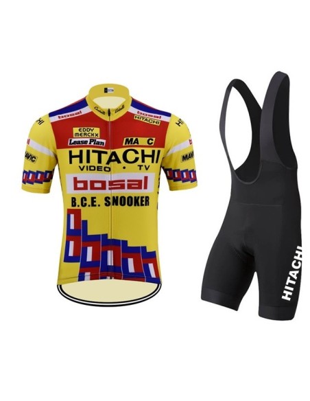 Equipación de ciclismo Hitachi: comodidad y frescura para tus rutas