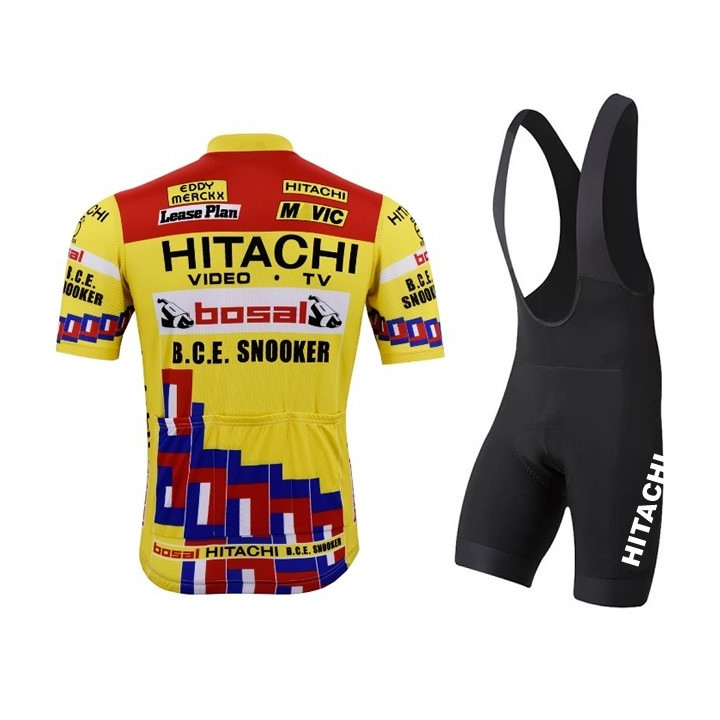 Equipación de ciclismo Hitachi: comodidad y frescura para tus rutas