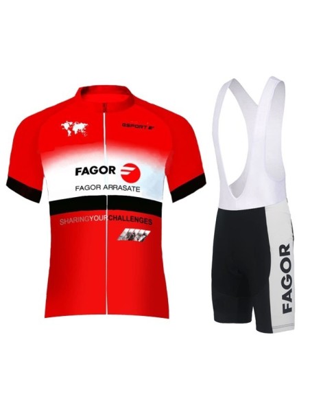 Conjunto de ciclismo Fagor: comodidad y frescura para tus rutas