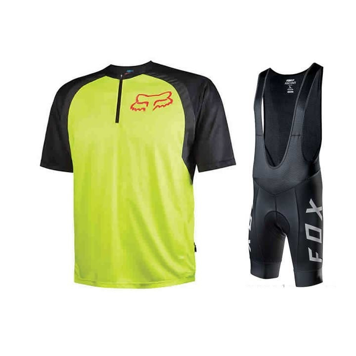 Conjunto corto de ciclismo Fox: comodidad y estilo para tus rutas