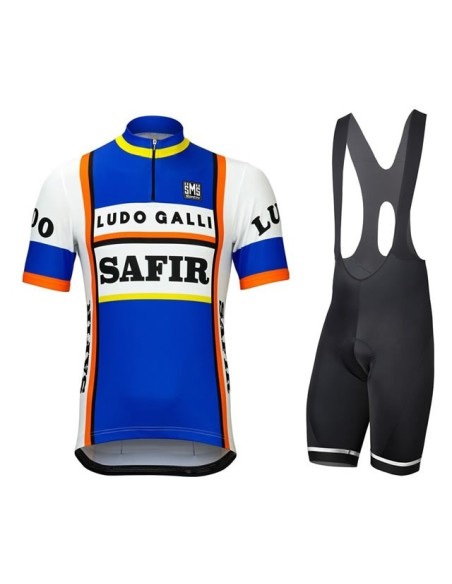 Conjunto de ciclismo corto Santini: comodidad y frescura para tus rutas