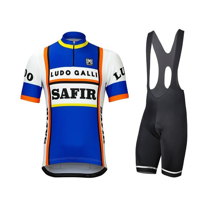 Conjunto de ciclismo corto Santini: comodidad y frescura para tus rutas